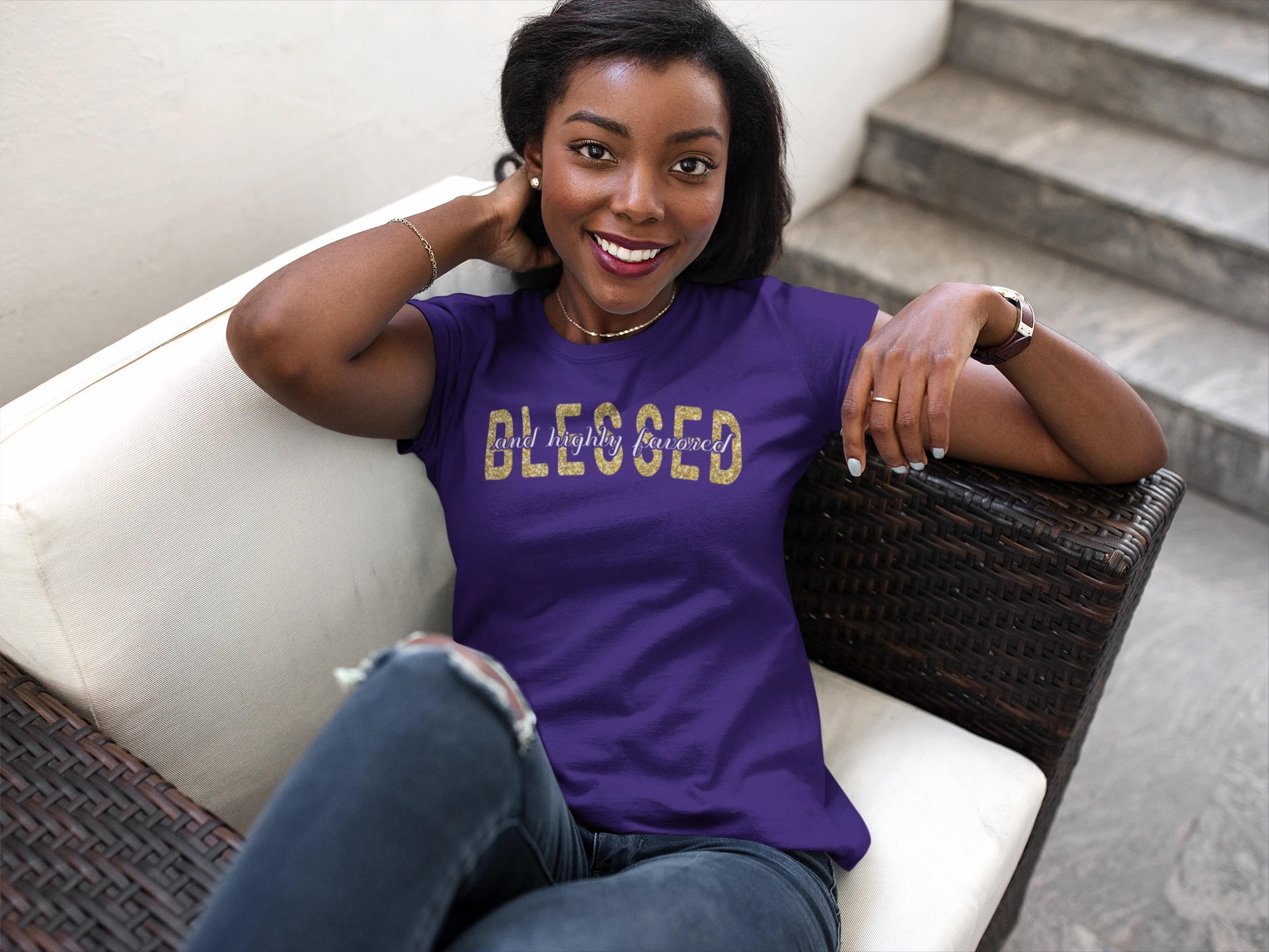 Blessed and Highly Favored Tee, Luke