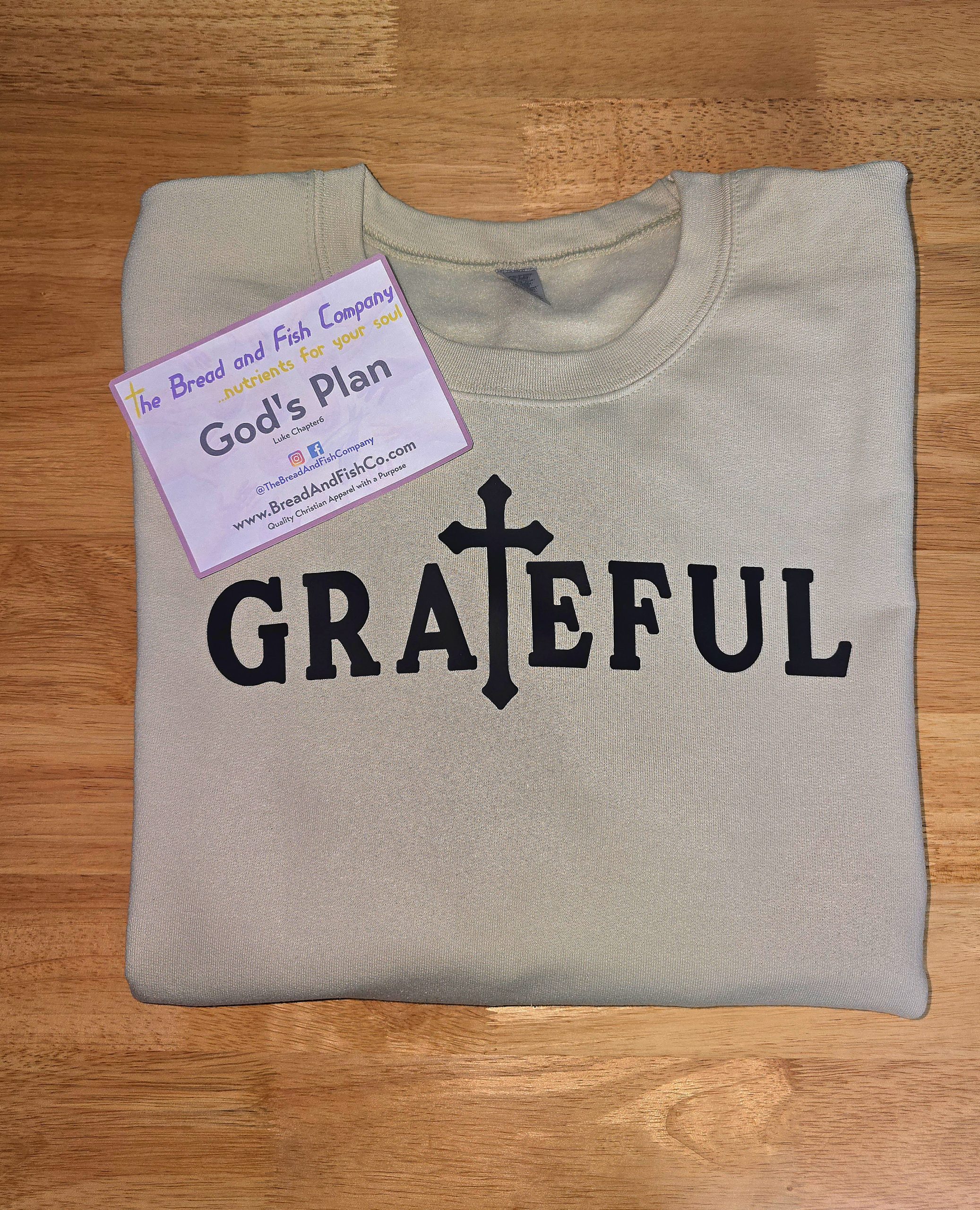 Grateful, Crew Neck, Thessalonians - Image 9