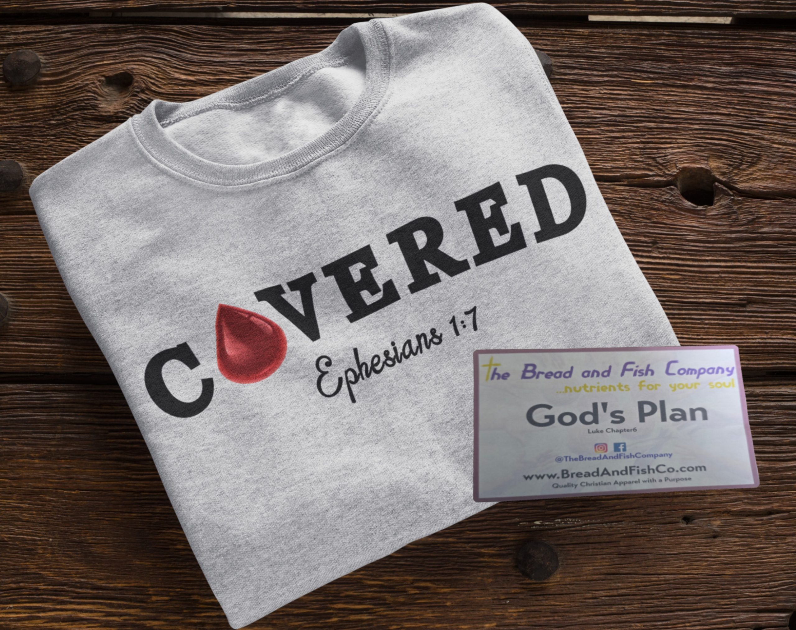 Covered, Crew Neck, Ephesians - Image 5